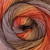 A wool blend yarn with a riot of colourful multi-tonal shades.
