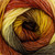 A wool blend yarn with a riot of colourful multi-tonal shades.