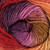 A wool blend yarn with a riot of colourful multi-tonal shades.