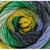 A wool blend yarn with a riot of colourful multi-tonal shades.