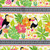 Toucan Stripes Multicolour
