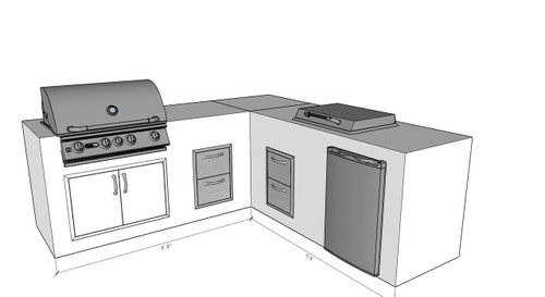 Bbq Island Kits To Build A Dream Outdoor Kitchen