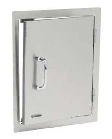 Bull Outdoor 18-Inch Stainless Steel Single Vertical Access Door, Right Swing