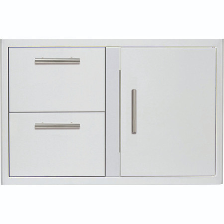 Blaze 32 Inch Access Door & Double Drawer Combo