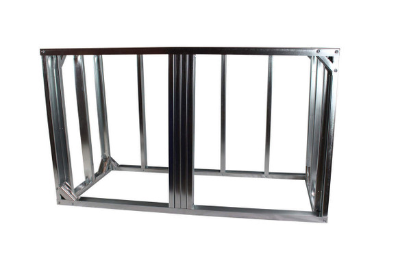 DIY BBQ 5ft Straight Modular Frame Section 36" Standard Height