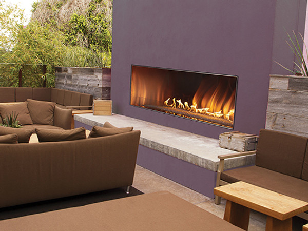 Empire Carol Rose Outdoor Linear Fireplaces