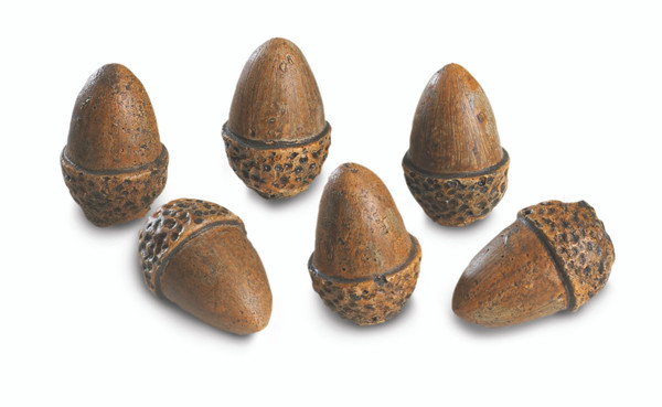 Real Fyre Acorns Set of 6