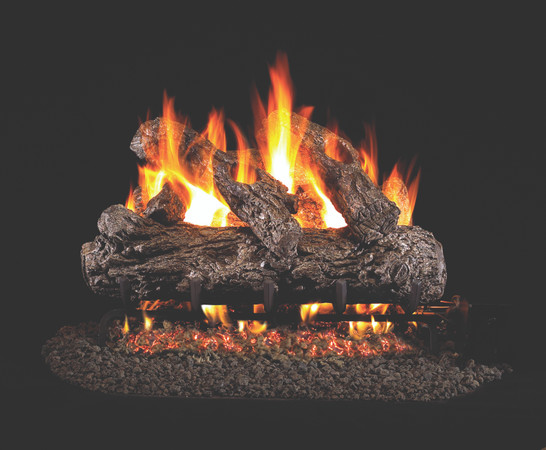 Real Fyre Rustic Oak Vented Gas Logs (HR-42), 42-Inch