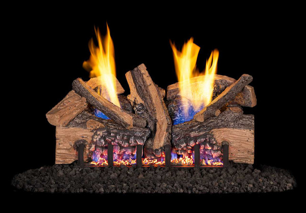 Real Fyre by Peterson FTSO-30 Real Fyre Foothill Split Oak Vent-Free Gas Logs (FTSO-30), 30-Inch DIY BBQ LLC