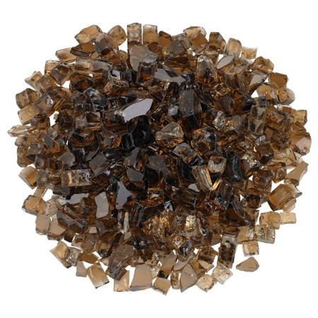 American Fireglass 1/2" Classic Fire Glass 10lbs