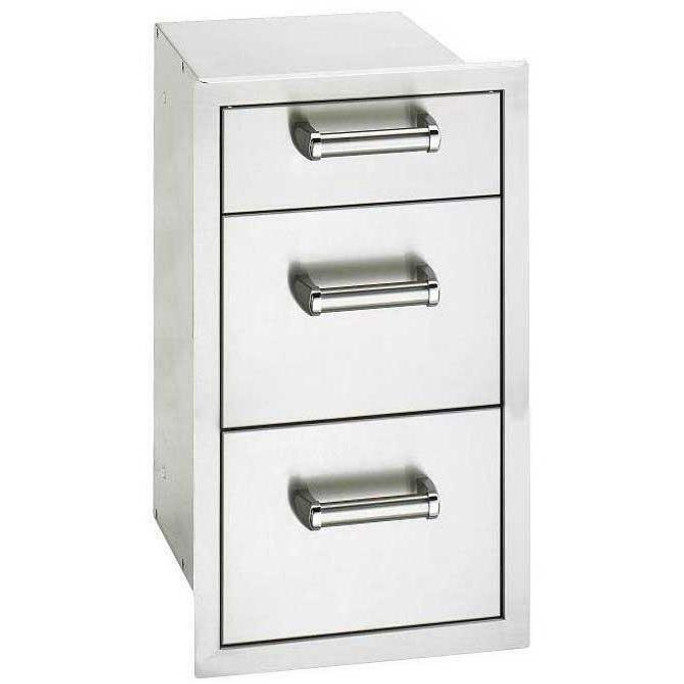 Fire Magic Flush Mount Triple Storage Drawers