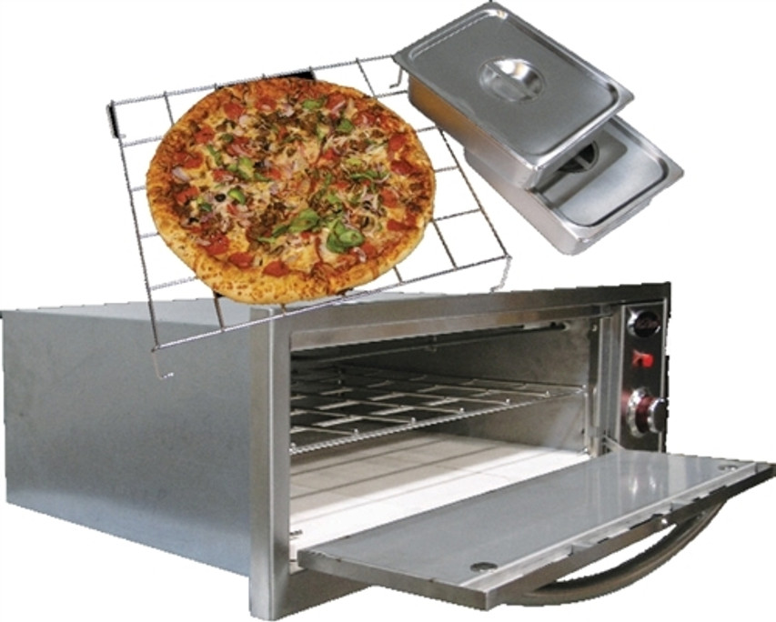 Cal Flame 2-in-1 Oven-warmer & Pizza Oven