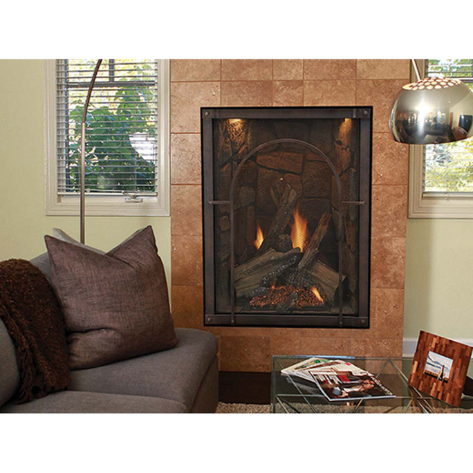 Empire Direct-Vent Forest Hills Portrait-Style Traditional Fireplace