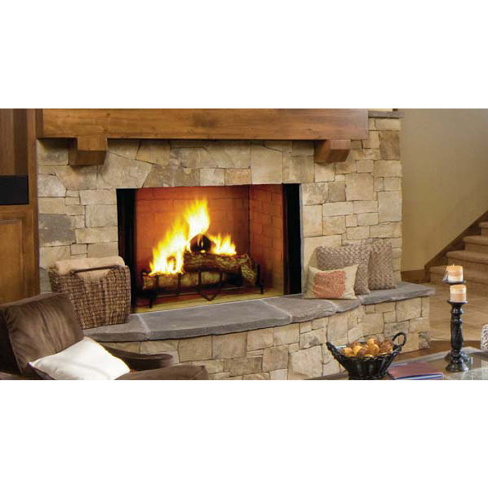 Majestic Biltmore Radiant Wood Burning Fireplace - 50 Inch