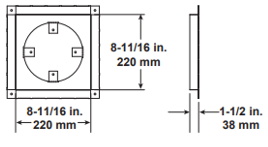 Majestic SLP-FS Ceiling Firestop