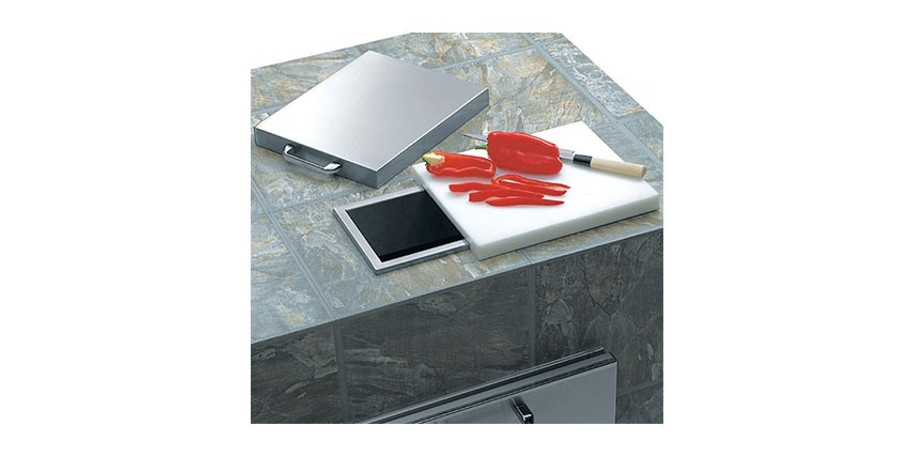 Lynx Countertop Trash Chute with Cutting Board & Cover