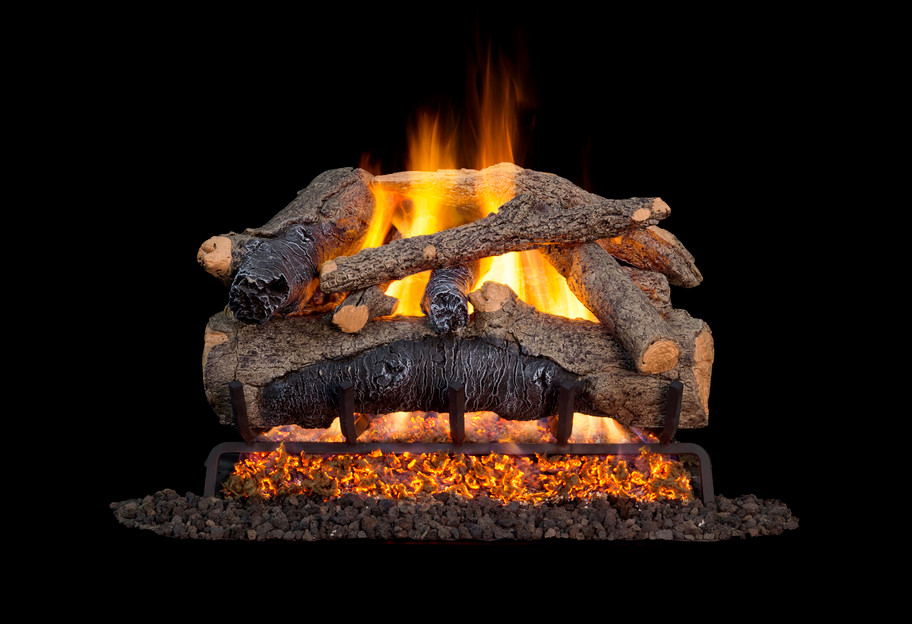 Real Fyre Colonial Oak Vented Gas Logs (COLO-30), 30-Inch