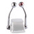 Schmitt Marine Standard Control Arm Set w\/Red Throttle Knob  Plain Shift Knob - Includes Arms  Knobs Only [50050]