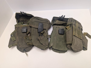 USGI M16 3 mag pouch used fair USGI M16 3 mag pouch used fair