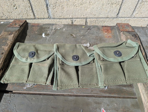Foreign M1 carbine 2 cell mag pouch Foreign M1 carbine 2 cell mag pouch