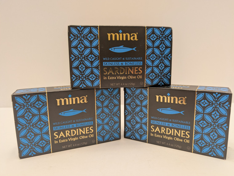 Mina Skinless and Boneless Sardines