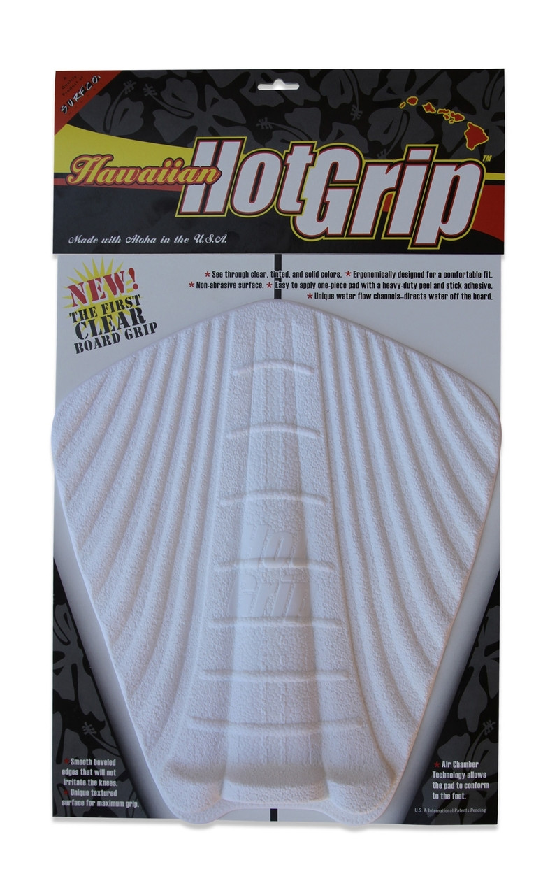 Hawaiian Hot Grip Traction Pad White Surfco Hawaii