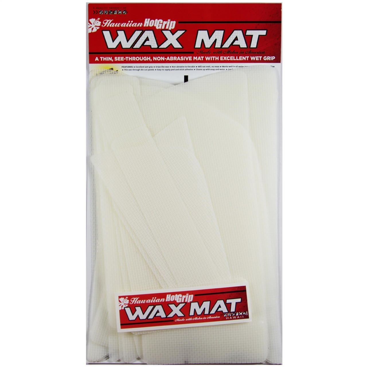 9 Longboard Full Deck Wax Mat Kit Surfco Hawaii