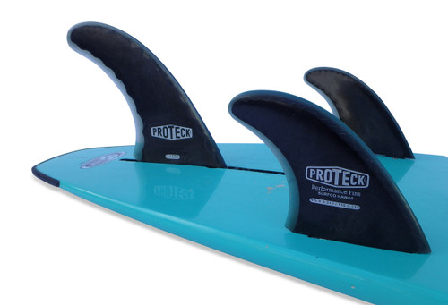 Proteck Perform Fcs Sup Quad 4.5 Black Surfboard FIN SET OF 4PCS 