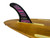 9" Performance Flex Center Fin Tribal Art Design in Pink