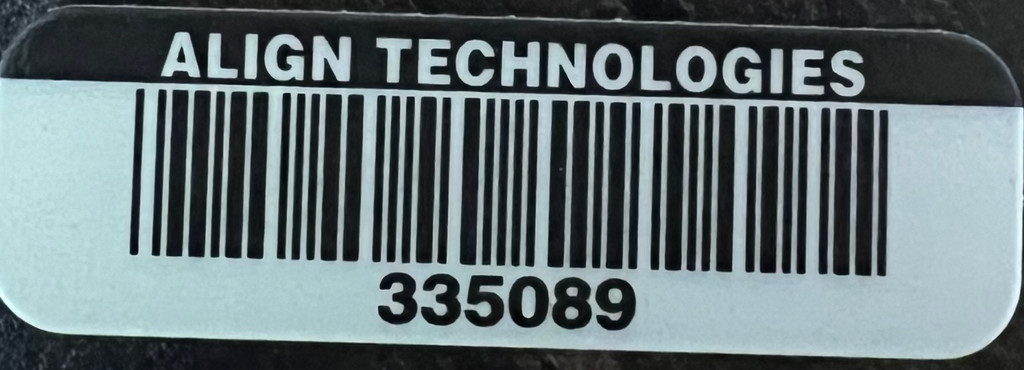 Aluminum Tool Label without Mounting Holes, Standard Color, 100/pkg 