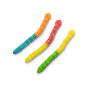 Albanese Sour Neon Gummy Worms Albanese Sour Neon Gummy Worms