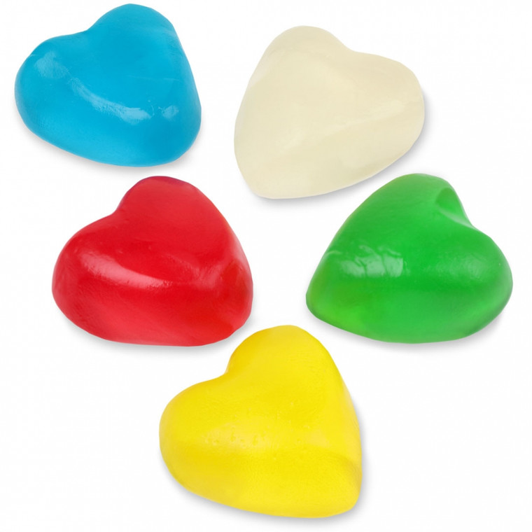 Assorted Gummy Hearts - Parve