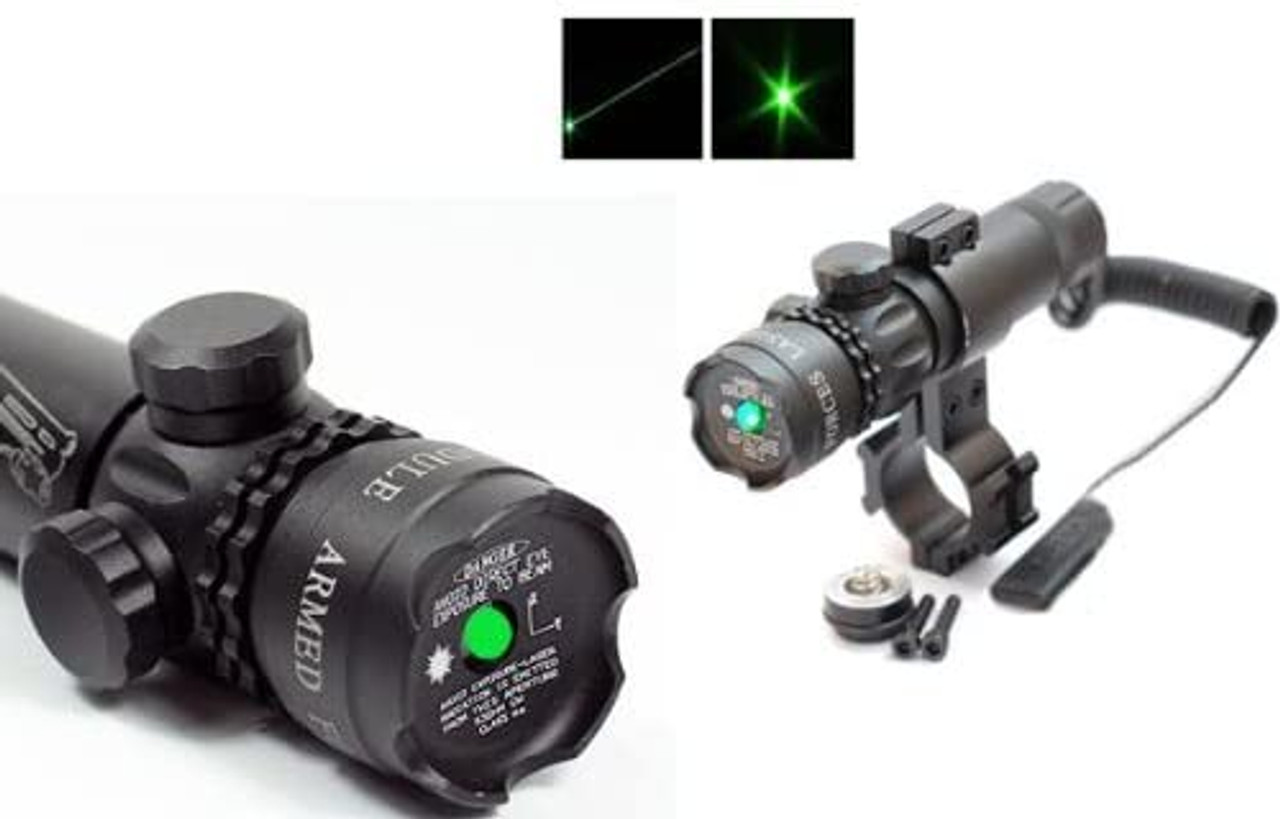 Pinty  Hunting Rifle Green Laser For Ar 15 Laser Sight Dot Scope