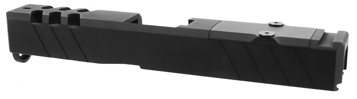 GLOCK 23 G23 40 SW SLIDE, WITH RMR Optics Cut, With Cover Plate