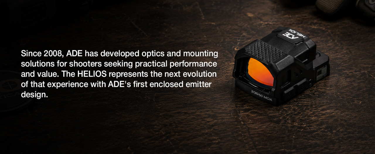 ADE HELIOS (RD3-031) Closed Emitter Red Dot Sight