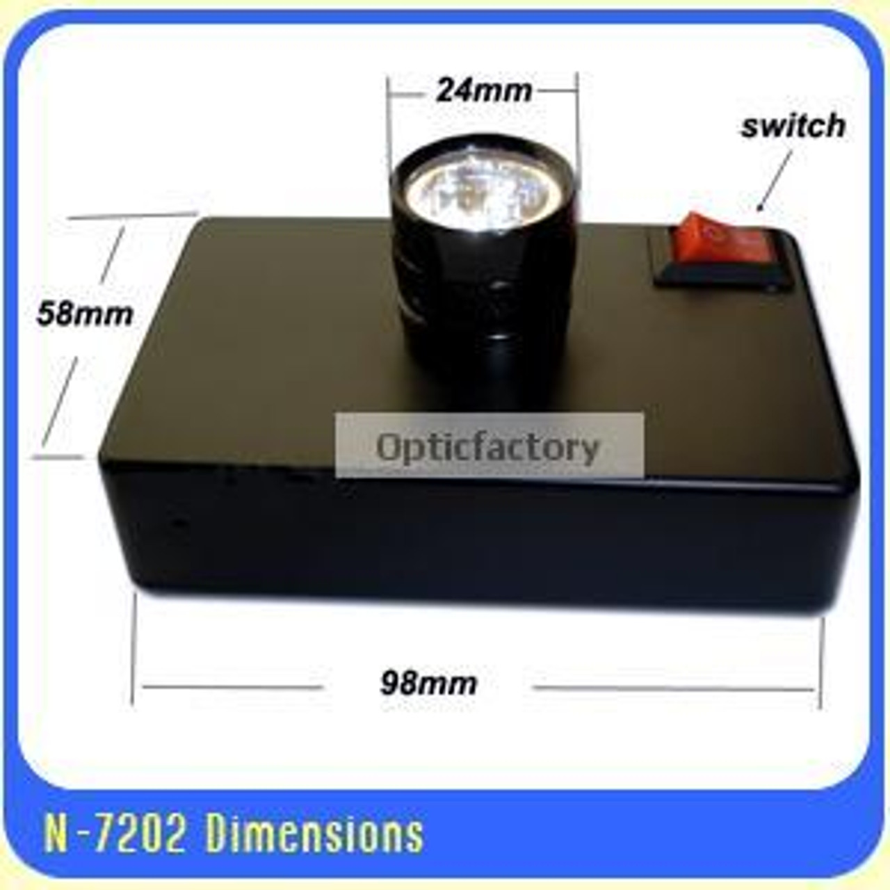 Hand Free Desktop Led Light Source For Gem Tools Such As Polariscope Darkfield Loupe Etc Opticsfactory