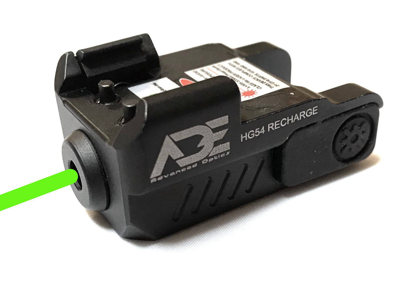 Ade Advanced Optics HG54 Rechargeable SUPER ULTRA COMPACT PISTOL GREEN ...