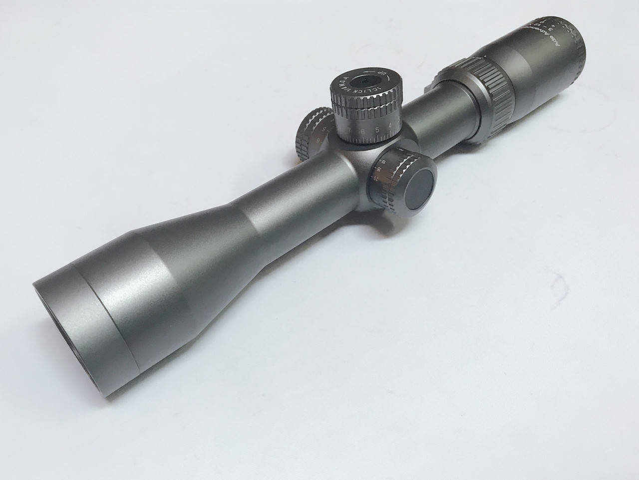 Ade Advanced Optics Grey Diamond Titanium 3-12x40 Rifle Scope with 30mm ...