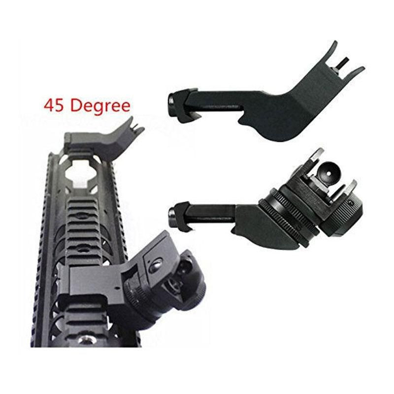 Polymer Front and Rear 45 Degree Offset Rapid Transition BUIS