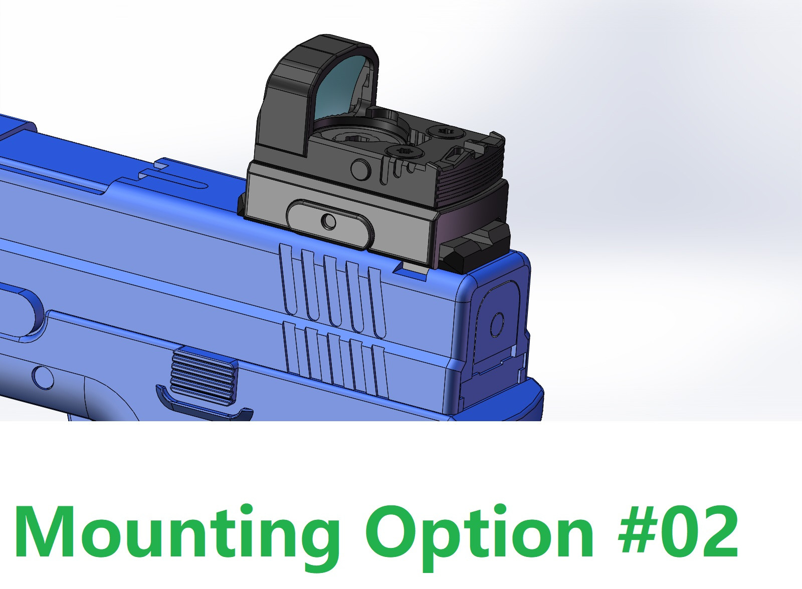 PICATINNY RAIL Mounting Plate for Glock 17 19 22 23 26 27 34,Taurus GX4 ...