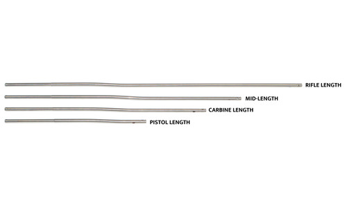 .223/5.56 Stainless Steel Gas Tube With Roll Pin – Rifle Length 15in