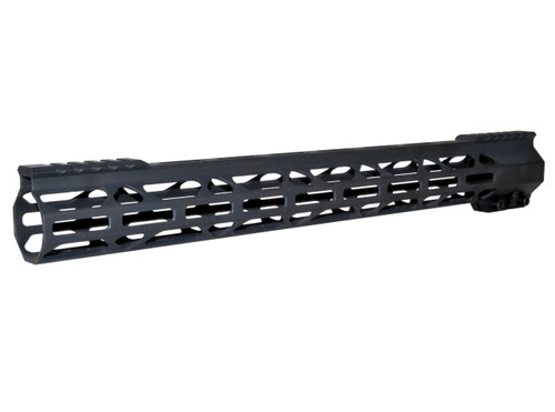 15" INCH MLOK RAIL SUPER SLIM HANDGUARD FREE FLOAT for AR15 - Clamp On Design