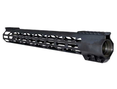 15" INCH MLOK RAIL SUPER SLIM HANDGUARD FREE FLOAT for AR15 - Clamp On Design
