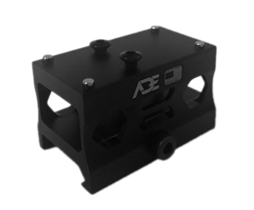 Ade Advanced Optics AR15/308 Absolute Co-Witness Riser HIGH Mount - Compatible with Trijicon RMR/SRO, ADE Stingray, Holosun 407C/407A3/507C/508T/HE509T, Riton X3 Tactix PRD,Trijicon RMR/SRO, Swampox Kingslayer/Liberty/Justice Red Dot Sight