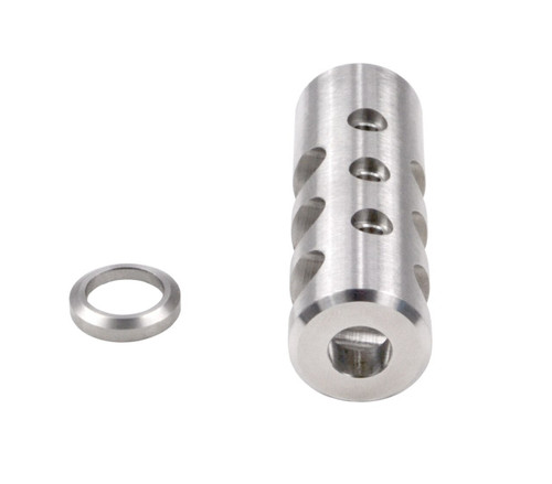 AR-10 LR .308/7.62 NATO - 5/8x24 Muzzle Brake, Stainless Steel