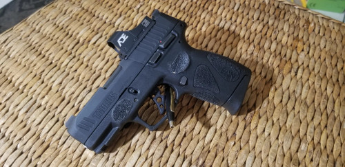 Optic Mount Plate for Taurus PT111 G2, Millennium G2, G2C, G3 with Original rear sight, PT140 G2, PT709 Slim,PT740,TX22 To fit on Holosun 407K/507K,Sig Sauer Romeo Zero, Swampfox Sentinal,Vortex Venom/Viper/Defender CCW,Burris Fastfire,Docter Red Dot