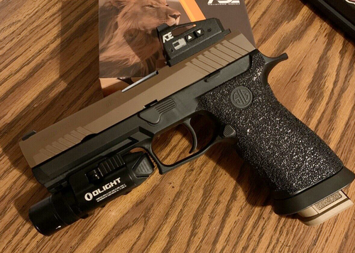 Sig Sauer P320-M17, M18, X-Compact, X-5 Legion Handgun Mount Plate for Vortex Venom/Razor/Viper, Burris Fastfire, Meopta, Eotech MRDS, Docter, Insight, Sightmark Minishot