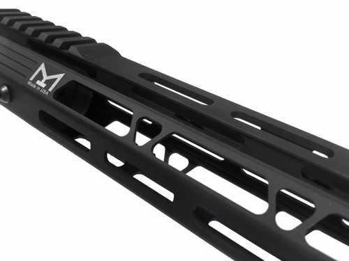 MADE IN USA!- ADE PRO 15" INCH MLOK RAIL SUPER SLIM HANDGUARD FREE FLOAT  for AR15 - Bolt on Design