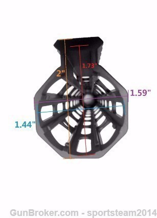 MADE IN USA!- ADE HoneyComb 10" inch MLOK rail Super Slim Handguard Free Float for AR15
