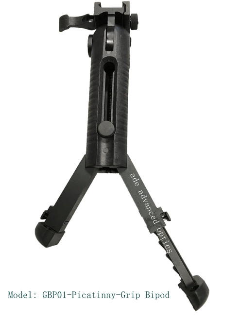 Tactical Quick Release 5-Position Foregrip with Egonomic Rubber Finger Grip pad for Picatinny/Weaver Pail -  5.9" Tall SG-F150R